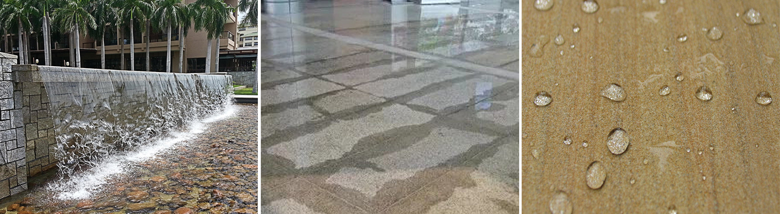 甲基硅酸在石材景观中的应用